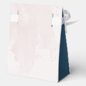 Ballotins bleu marine rose mariage (Verso)