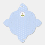 Ballotins Bleu mignon de Pâques bleu cadeau de Pâques (Déplié)