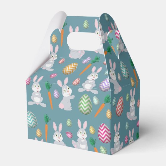 Ballotins Bleu mignon lapin lapin Motif (Arrière)