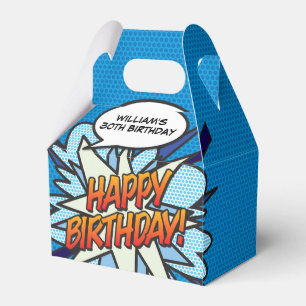 Ballotins Bleu moderne tendance Comic Book N'importe quel âg