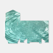 Ballotins Bleu ondulation vagues Eau goutte Ballotin (Déplié)