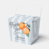Ballotins Bleu Petit Cutie Citrus Baby shower Gable (Verso)