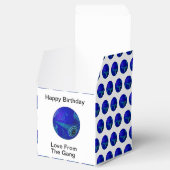 Ballotins Bleu Polka Dot Pelouse Bowles, (Ouvert)