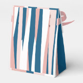 Ballotins Bleu rose et blanc Abstrait (Arrière)