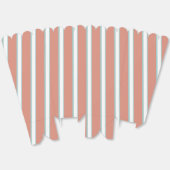 Ballotins Bleu, rose et blanc rayures motif (Déplié)