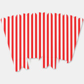 Ballotins Bleu rouge doux rayé (Déplié)