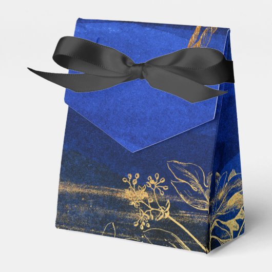 Ballotins Bleu Royal et Or (Verso)