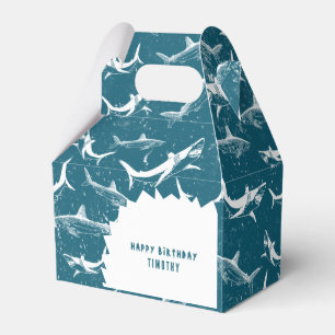 Ballotins Bleu Shark Boys fête d'anniversaire