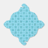 Ballotins Bleu Snowflakes-PARTY FAVOR BOXES, sortir (Déplié)