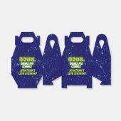 Ballotins Bleu Vert néon brillant Bruh Merci garçons Anniver (Déplié)