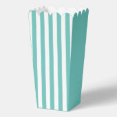 Ballotins Bleu vert Tosca Stripes Popcorn Ballotin (Verso)