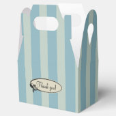 Ballotins Bleu Vintage personnalisé (Ouvert)