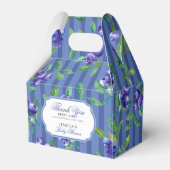 Ballotins Bleus Merci Berry Baby shower (Verso)