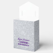 Ballotins Bling it On Silver Sparkles Purple Sweet 16 (Ouvert)