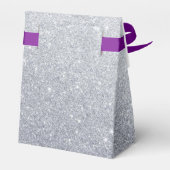 Ballotins Bling it On Silver Sparkles Purple Sweet 16 (Arrière)