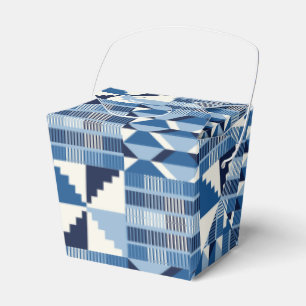 Ballotins Bloc Kente - Indigo doux