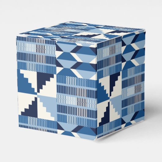 Ballotins Bloc Kente - Indigo doux (Verso)