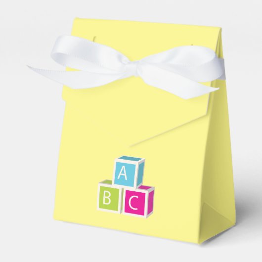 Ballotins Blocs Alphabet colorés (Verso)