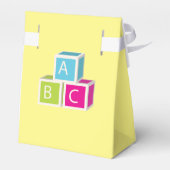 Ballotins Blocs Alphabet colorés (Arrière)