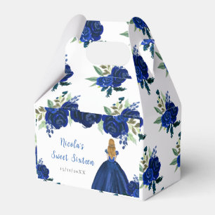 Ballotins Blonde Hair Princess Marine Floral Sweet sixteen