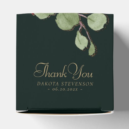 Ballotins Bloom rustique | Terracotta et Marsala Coutume rou (Haut)