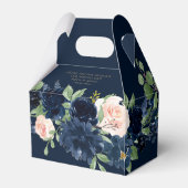 Ballotins Blooms Chics | Dark Romantic Navy Bleu et Blush (Arrière)