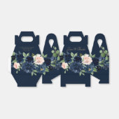 Ballotins Blooms Chics | Dark Romantic Navy Bleu et Blush (Déplié)