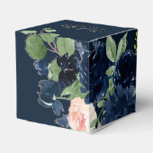 Ballotins Blooms Chics | Dark Romantic Navy Bleu et Blush (Arrière)