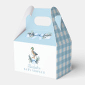 Ballotins Blue Baby Boy Mallard Duck Baby shower (Arrière)