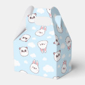 Ballotins Blue Bear Panda Kawaii 1er anniversaire (Arrière)