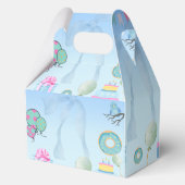 Ballotins Blue Birthday Invitation (Verso)