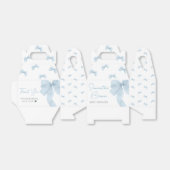 Ballotins Blue Bow C'Est Un Baby shower Garçon (Déplié)