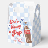 Ballotins Blue Bow She's Ready to Pop Baby Shower (Ouvert)