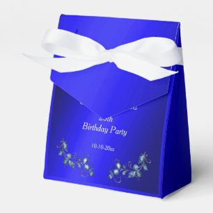 Ballotins Blue Corner Gem Bijoux floraux Anniversaire