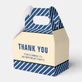 Ballotins Blue Farm Tractor Anniversaire de enfant Party (Arrière)