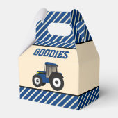 Ballotins Blue Farm Tractor Anniversaire de enfant Party (Verso)