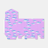 Ballotins Blue fish on lilac (Déplié)
