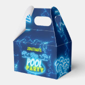 Ballotins Blue Green Neon GlowBoys Anniversaire Pool Party (Arrière)