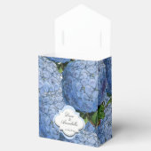 Ballotins Blue Hydrangea Party Favoriser Box (Ouvert)
