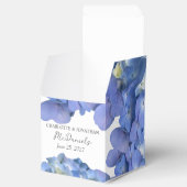 Ballotins Blue Hydrangea Petals Mariages Noms personnalisés (Ouvert)