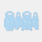 Ballotins Blue Leopard Cheetah Print Safari Favoriser (Déplié)