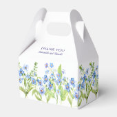 Ballotins Blue Oublie-moi pas Mariage aquarelle (Arrière)