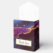 Ballotins Blue & Purple Space & Stars Agate moderne (Ouvert)