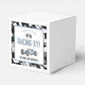 Ballotins Blue Race Car fête d'anniversaire (Arrière)