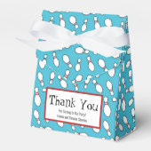 Ballotins Blue Retro Bowling Theme Party (Verso)