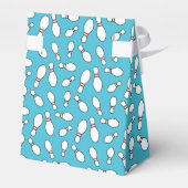 Ballotins Blue Retro Bowling Theme Party (Arrière)