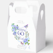 Ballotins Blue Rose Ribbon 60th Birthday (Ouvrir)