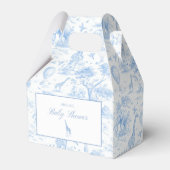 Ballotins Blue Safari Toile de Jouy (Verso)