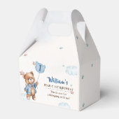 Ballotins Blue Teddy Bear Premier Ballotin de fête d'anniver (Arrière)