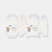 Ballotins Blue Teddy Bear Premier Ballotin de fête d'anniver (Déplié)